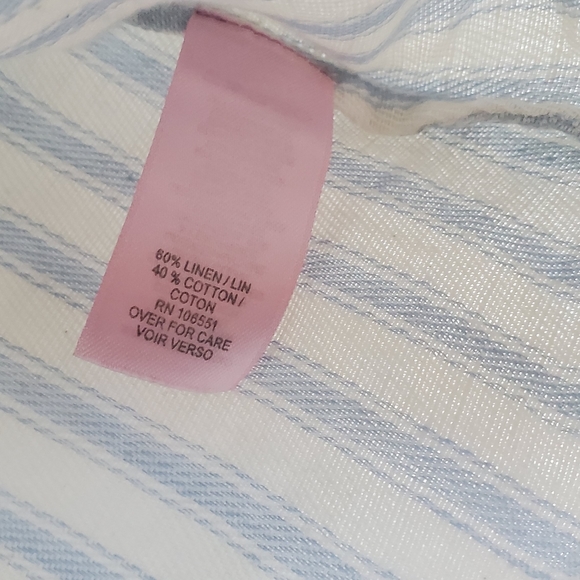 Calypso St. Barth Stripe Button Down - Picture 9 of 15